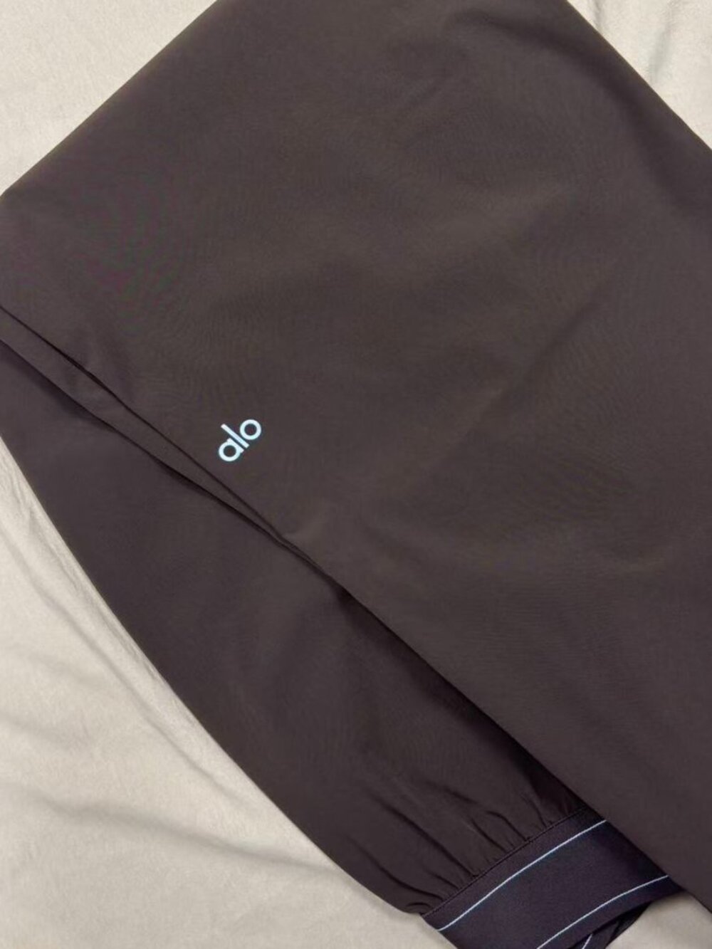 ALO Yoga Suit Up Trouser Espresso XS✨High Rise Relaxed Wide Leg Pants - Picture 5 of 7